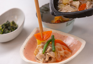 在宅介護向けお食事宅配(食楽膳)）｜高齢者向けのお食事 SOMPO